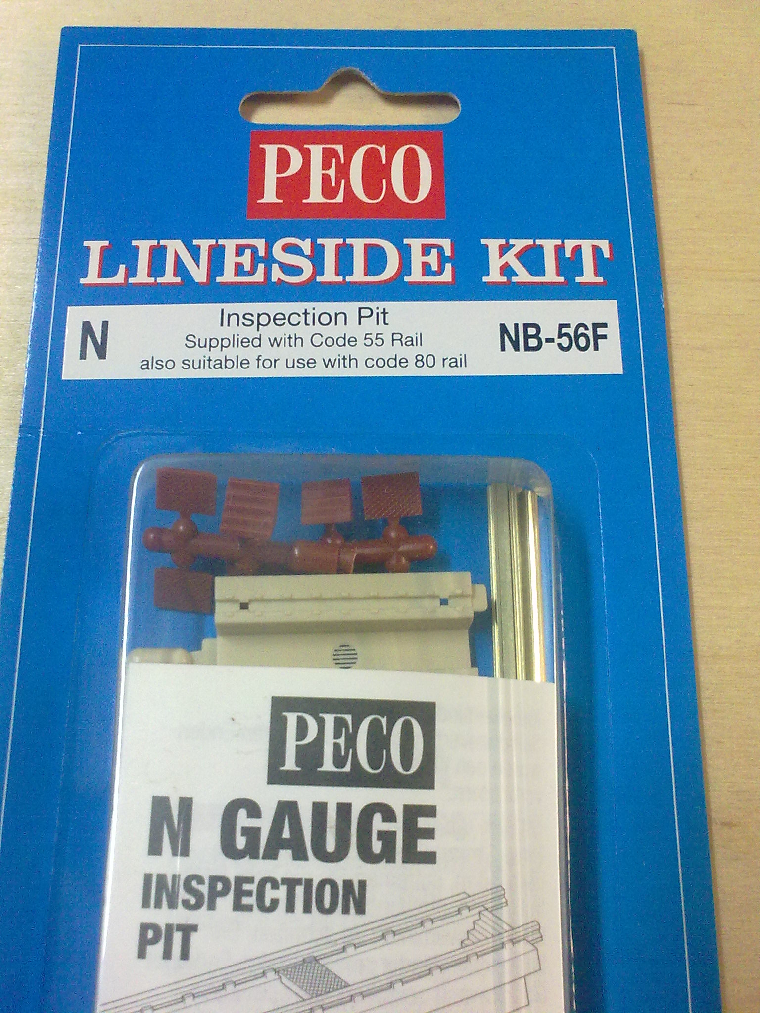 PECO NB-56F - N scale or H0e Inspection pit
