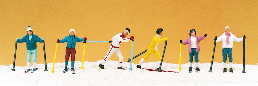 Preiser 10312 - Skiers