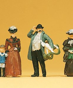 Preiser 12176 - Passers-by around 1900