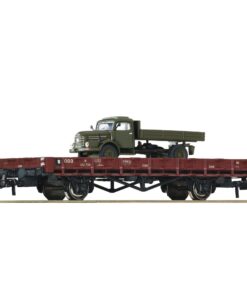Roco 67256 - Stakewagon with Steyr 480