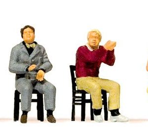 Preiser 10624 - Seated Spectators