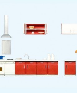 Preiser 10646 - Mother Cooking