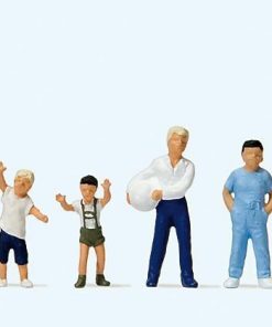 Preiser 14120 - Children Playing Ball