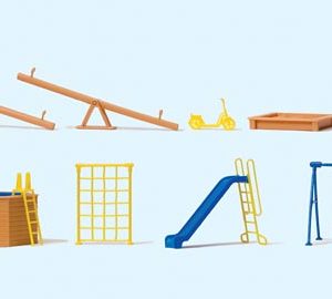 Preiser 17351 - Play equipment for playground and garden