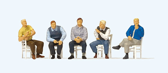 Preiser 10579 - Seated Men