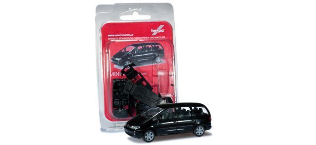 Herpa 012720 - Ford Galaxy, black, Mini kit