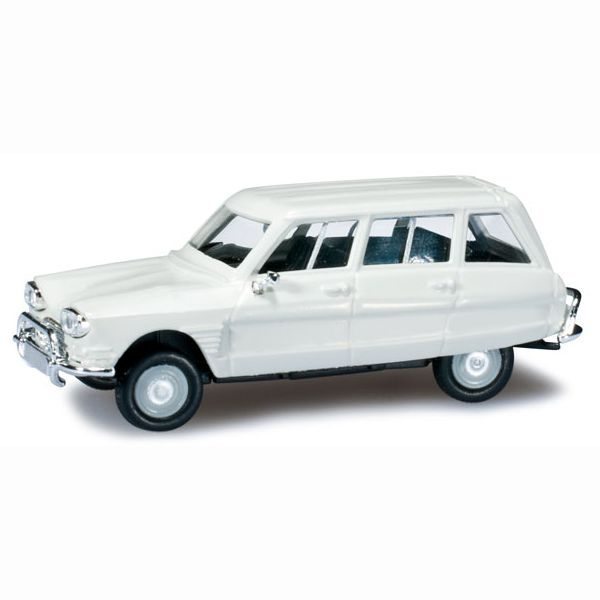 Herpa 027328-003 Citroen Ami 6 Break, cream white