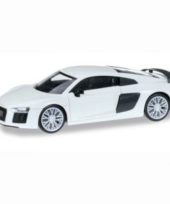 Herpa 028516  Audi R8® V10 Plus, ibis white/blade black