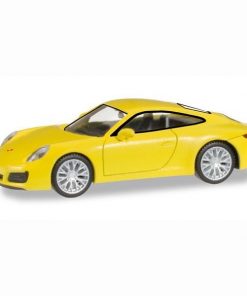 Herpa  028639  Porsche 911 Carrera 4S, racing yellow