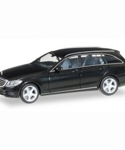 Herpa 038393-003  Mercedes-Benz C-Class T-Modell Elegance, black metallic