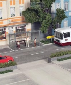 Herpa 053631  Bus stop shelter