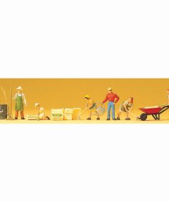 Preiser 10046 - Gardeners, Accessories