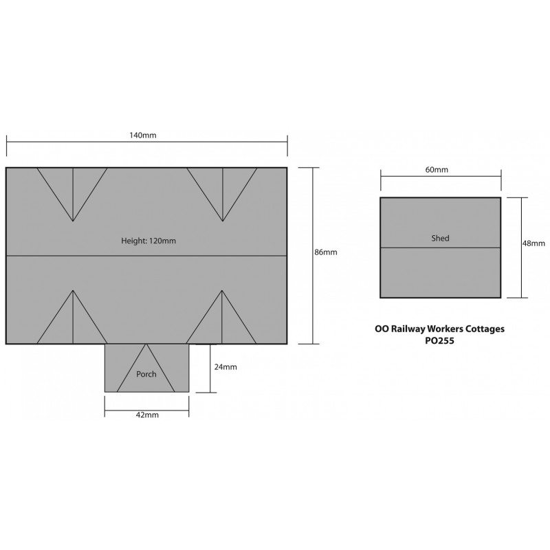 Metcalfe PO255 - Workers cottages - Image 3