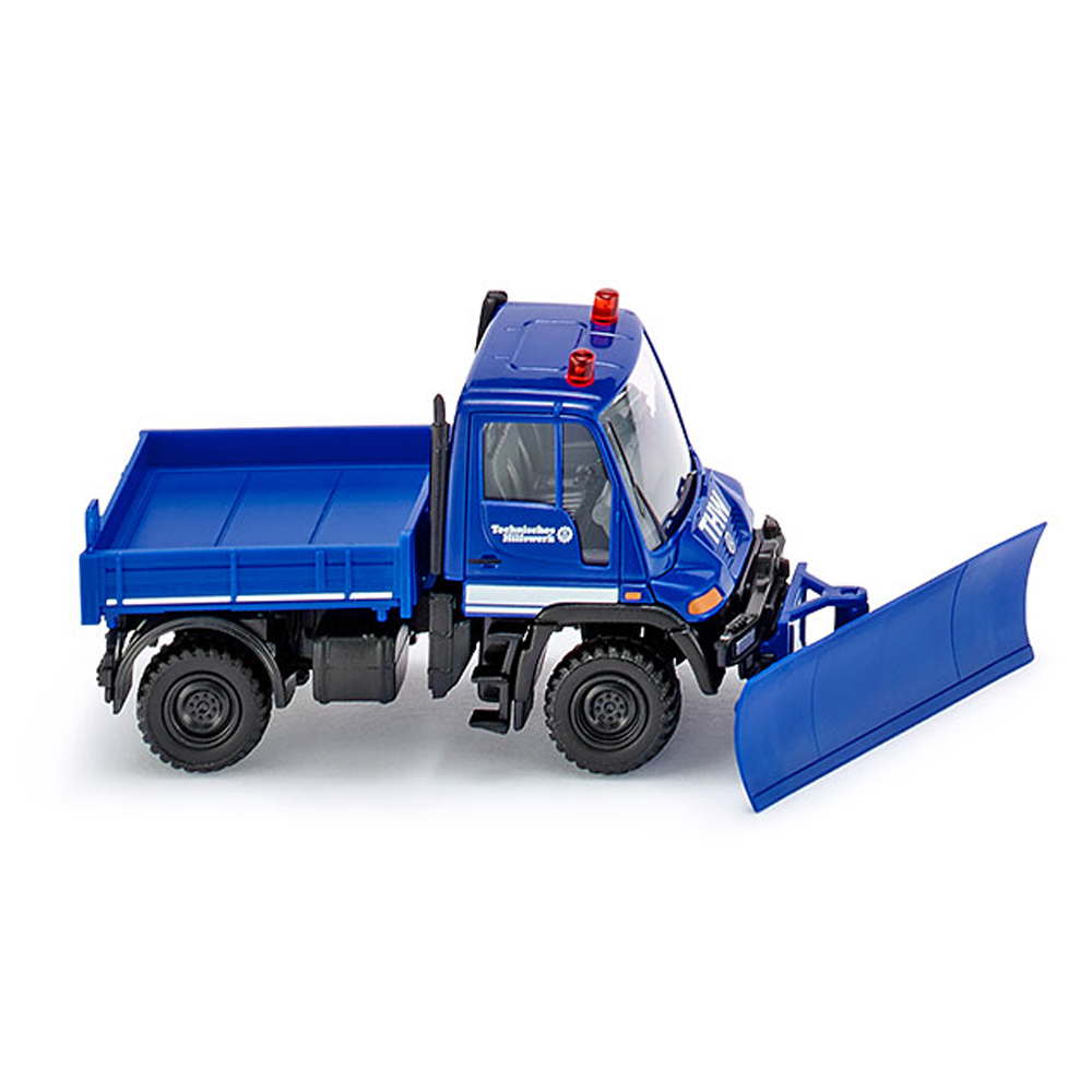 Wiking 069322 - THW - Unimog U 400 with grader blade