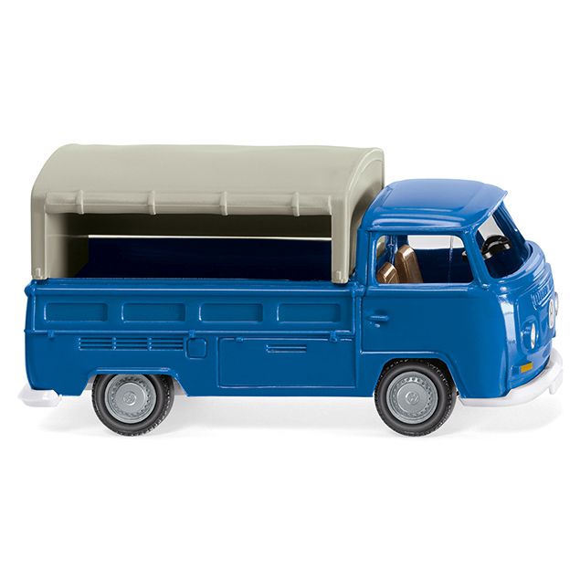 Wiking 031603 - VW T2 flatbed - gentian-blue