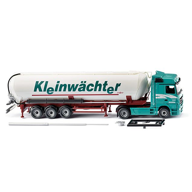 Wiking 053102 - Silo trailer truck (MB Actros/Spitzer) "Kleinwächter"