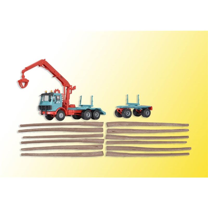 Kibri 12201 - MB logging truck, kit