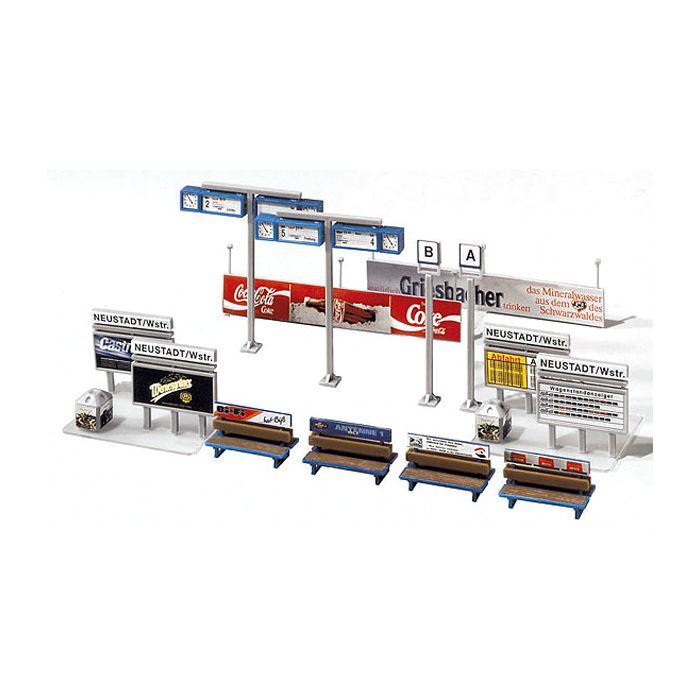 Faller 120186 - Platform decorations