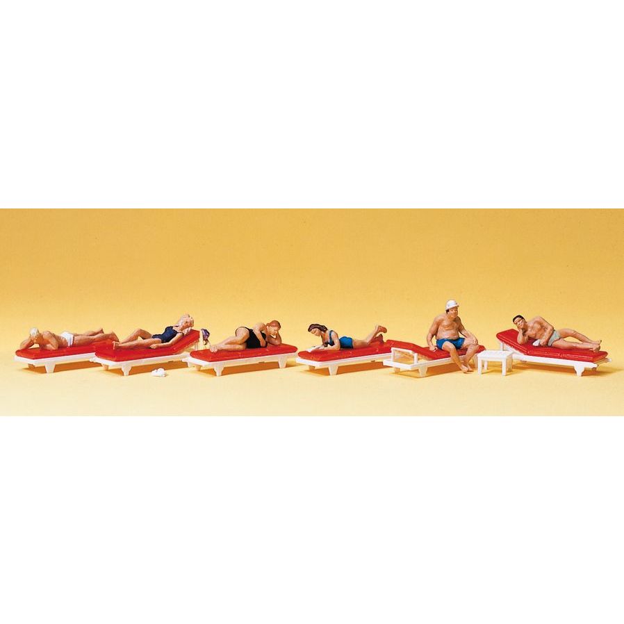 Preiser 10429 - Sunbathing