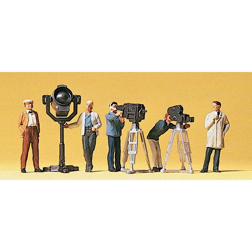 Preiser 10062 - Film and Television Crew