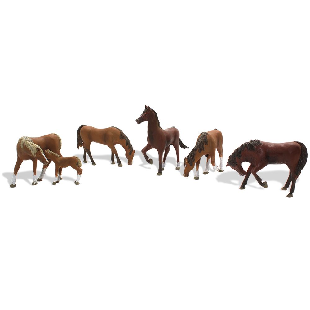 Woodland WA-1842 - Chestnut Horses