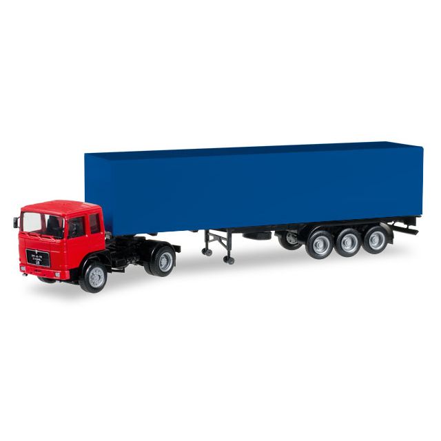 Herpa 012799 MiniKit: MAN F8 box semitrailer