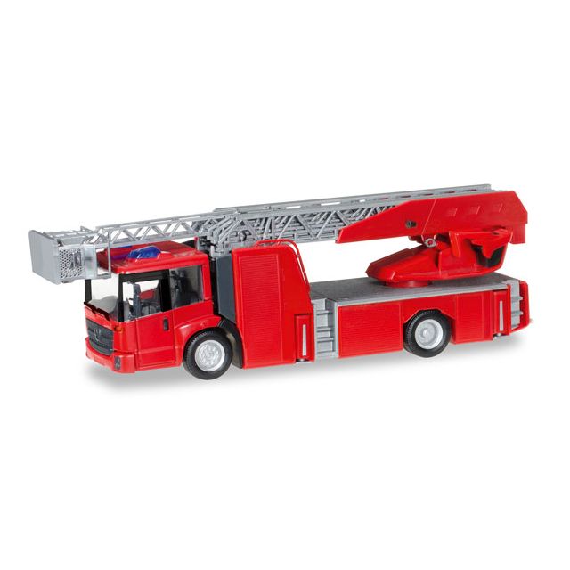 Herpa 013017 MiniKit: Mercedes-Benz Econic turnable ladder truck, red