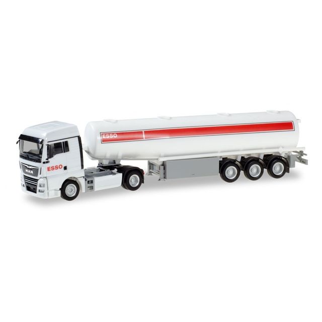 Herpa 309509 - MAN TGX XLX fuel tank semitrailer „ESSO“