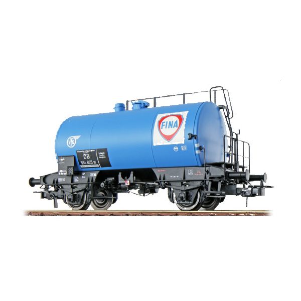 ESU 36221 - Tank car, H0, Deutz, Fina 594 825, blue, DB, Era III, DC