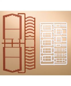 Auhagen 41615 - Window arches and windows