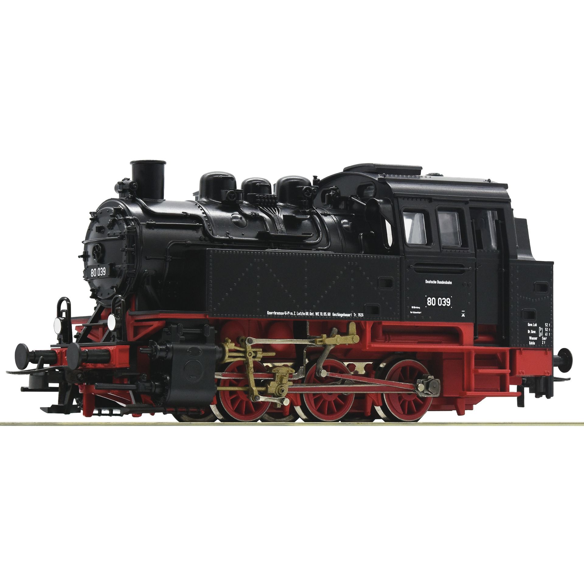 Roco 63338 - Steam locomotive class 80, DB, DC