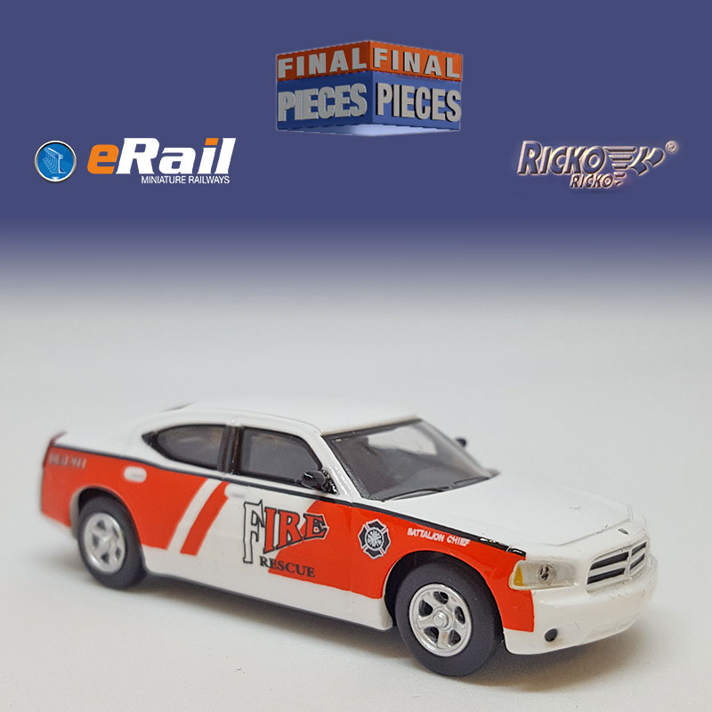 RICKO 38168 - Dodge Charger, Fire Rescue Battalion