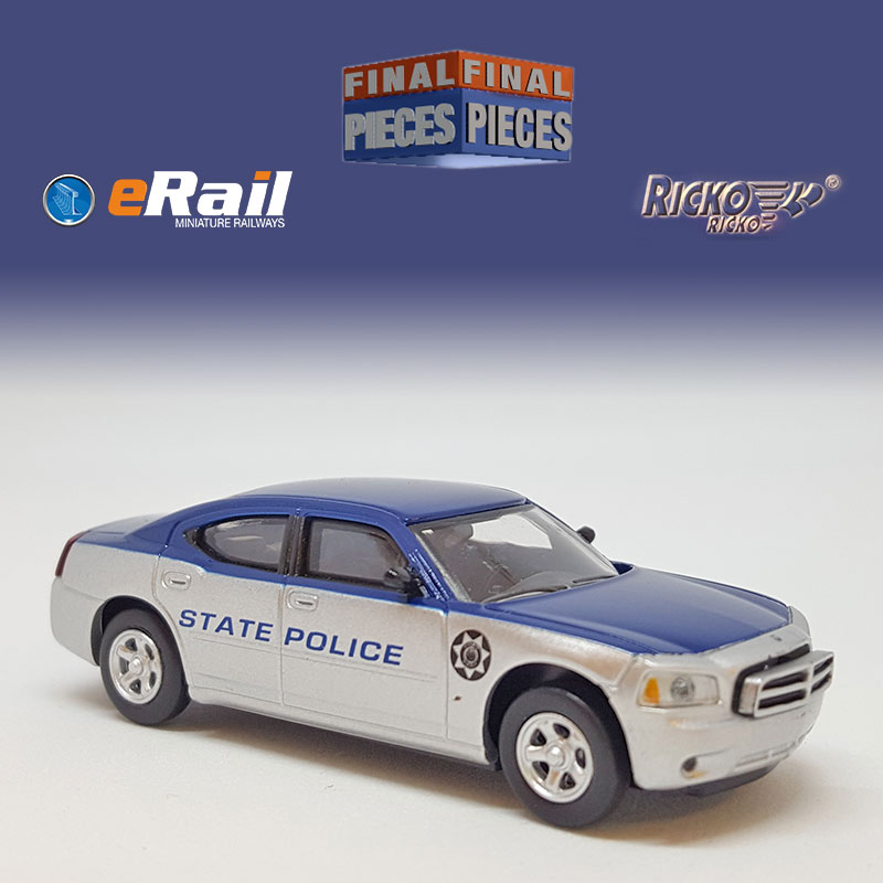 RICKO 38568 - Dodge Charger, State Police car