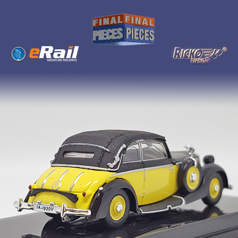 RICKO 38780 - Horch 930V, Cabriolet, yellow / black - Image 2
