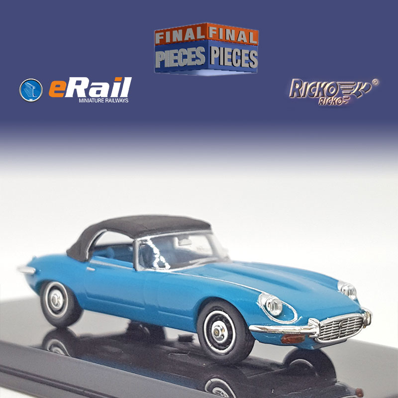 RICKO 38620 - Jaguar E-Type Roadster, blue