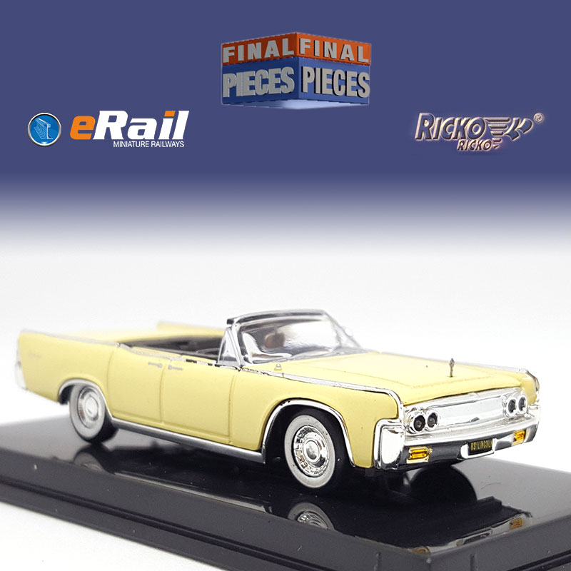 RICKO 38322 - Lincoln Continental Convertible, light yellow