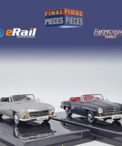 RICKO 38393 - Mercedes 190 SL (W121 BII), silver
