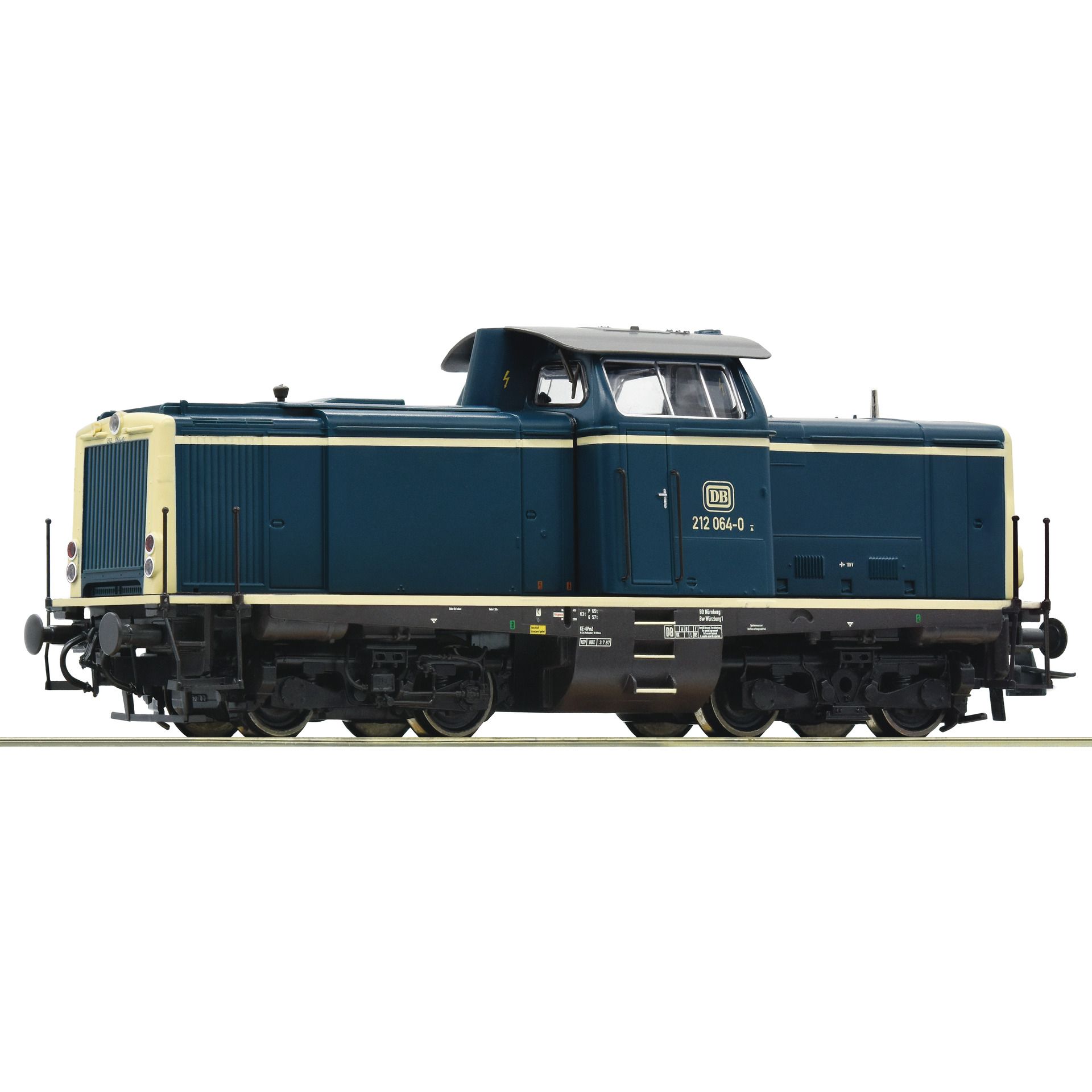 Roco 52538 - Diesel locomotive class 212, DB, DC
