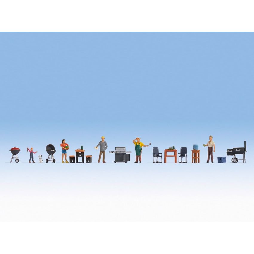 Noch 16200 - Themed Figures Sets “Barbecue Party”