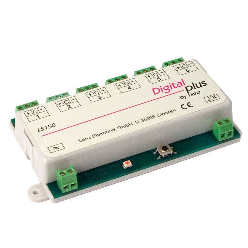 Lenz 11150 - LS150 Accessory decoder, 6x outputs
