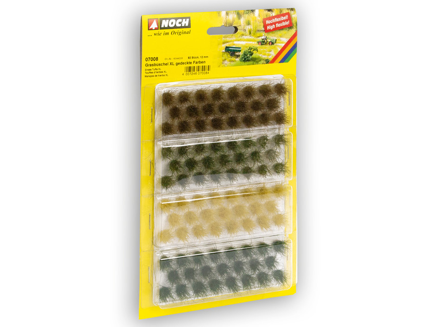 Noch 07009 - Grass Tufts L, 104 pieces, 6mm
