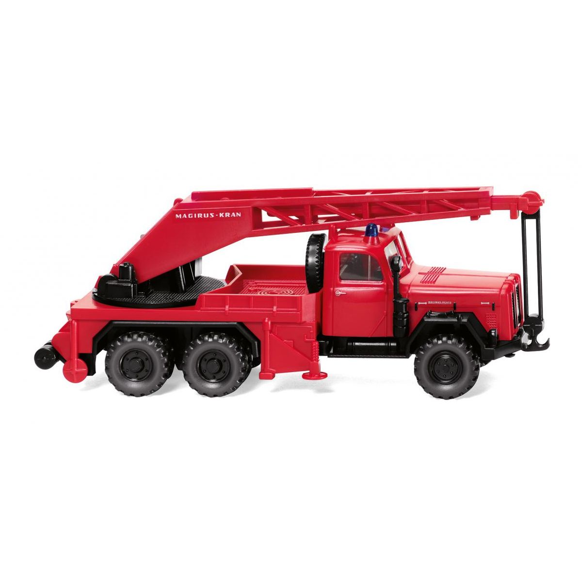 Wiking 086149 - Fire brigade - Crane truck KW 15 (Magirus Uranus)