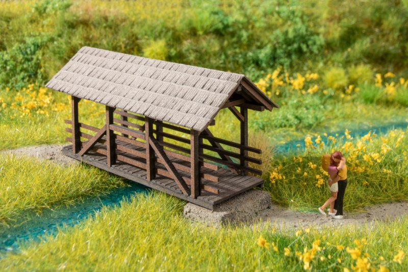 Noch 14372 - Covered Pedestrian Bridge