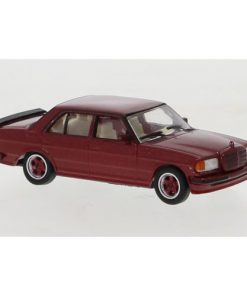 Brekina PCX870178 - Mercedes W123 AMG, metallic-dark red, 1980
