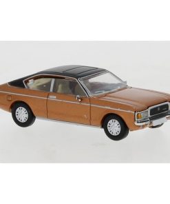 Brekina PCX870338 - Ford Granada MK I Coupe, kupfer/matt-schwarz, 1974