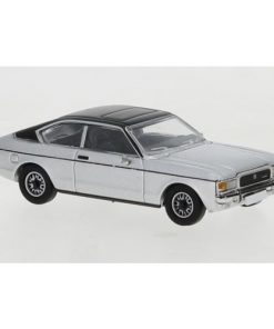 Brekina PCX870339 - Ford Granada MK I Coupe, silber/matt-schwarz, 1974