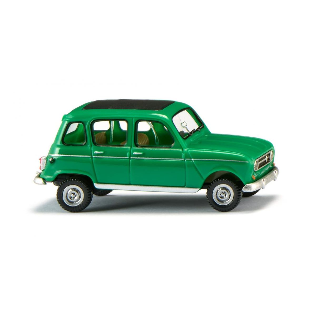Wiking 022446 - Renault R4 with folding roof green