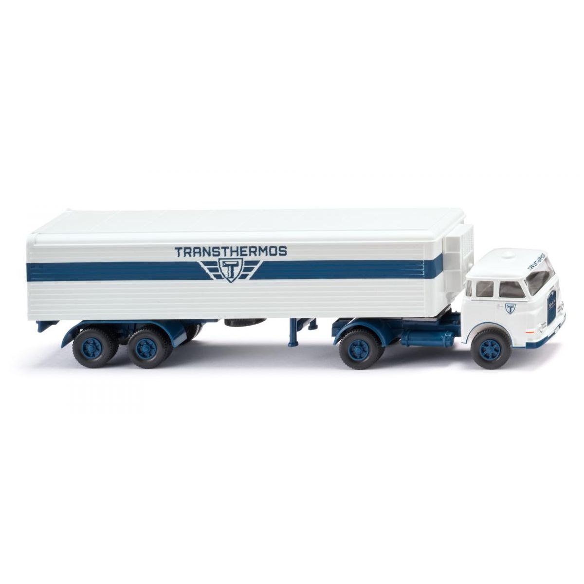 Wiking 055602 - Refrigerated semi trailer (MAN Pausbacke) "Transthermos"