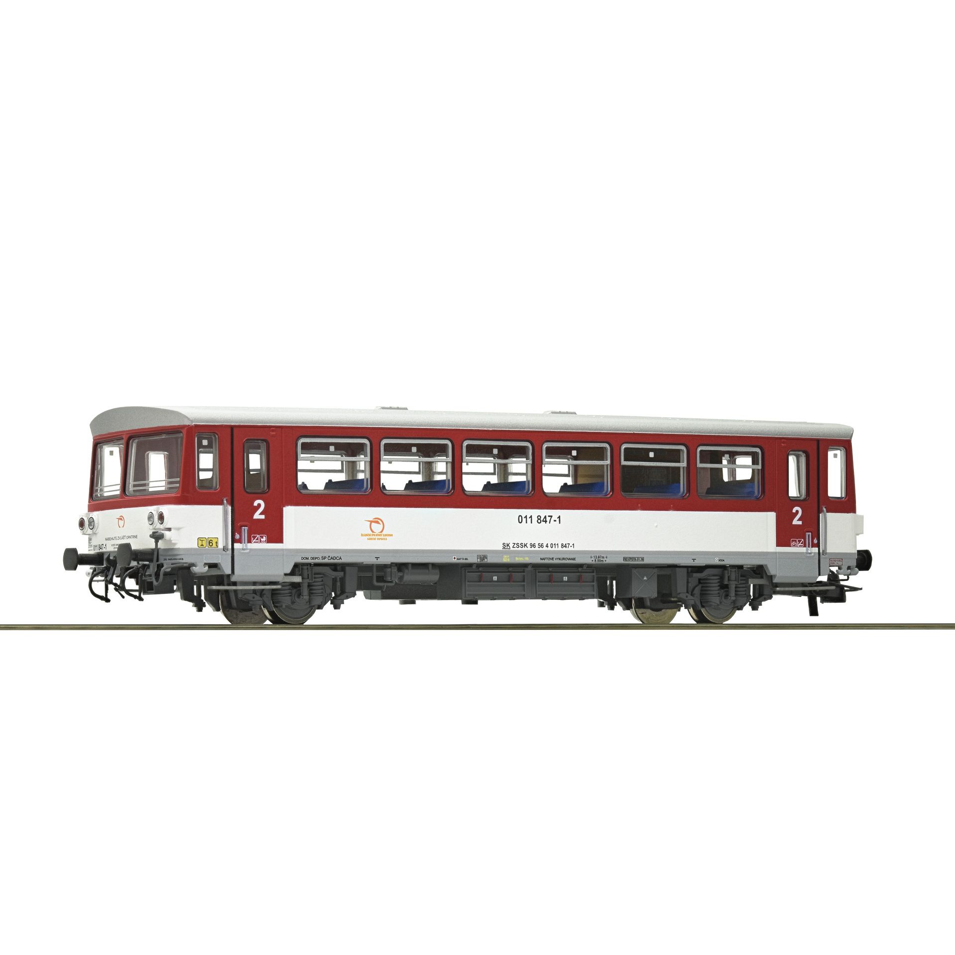 Roco 74243 - Trailer of class 810 motor wagon of the ZSSK - eRail - Railway  modelling