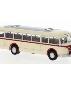 Brekina 59850 - IFA H 6 B, light beige/red